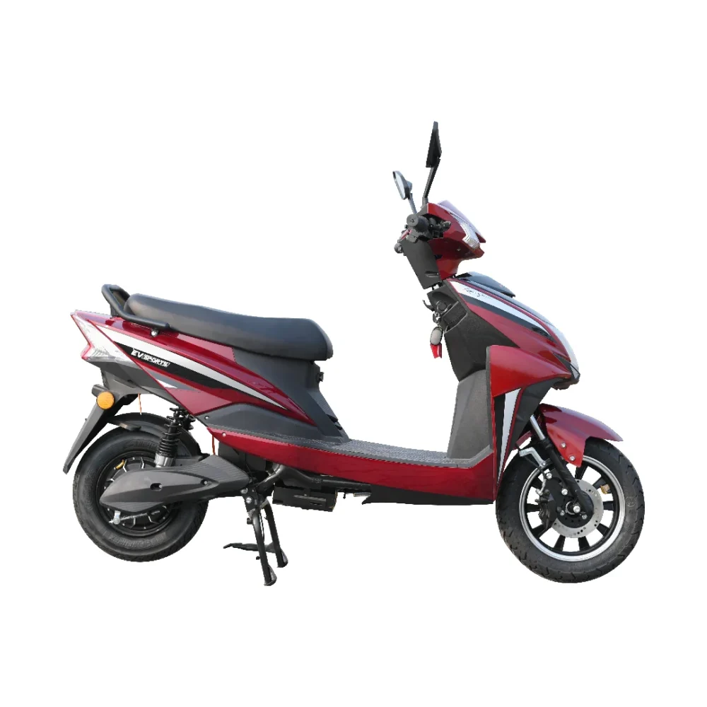APEX S2 | Electric Scooter with Hub Motor | 45 km/h Speed | Front Disc Brake & Rear Drum | Reverse Gear | NFC Enabled | 48V/60V