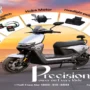 EV Sports electric scooter with essential spare parts including hub motor, throttle, headlight switch, scooter switch assembly, and junction box for reliable performance.
