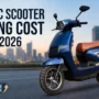 Electric scooter running cost in India 2026 with savings on daily travel