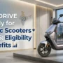PM E-DRIVE subsidy for electric scooters in 2026 showing eligibility and benefits for EV buyers in India.