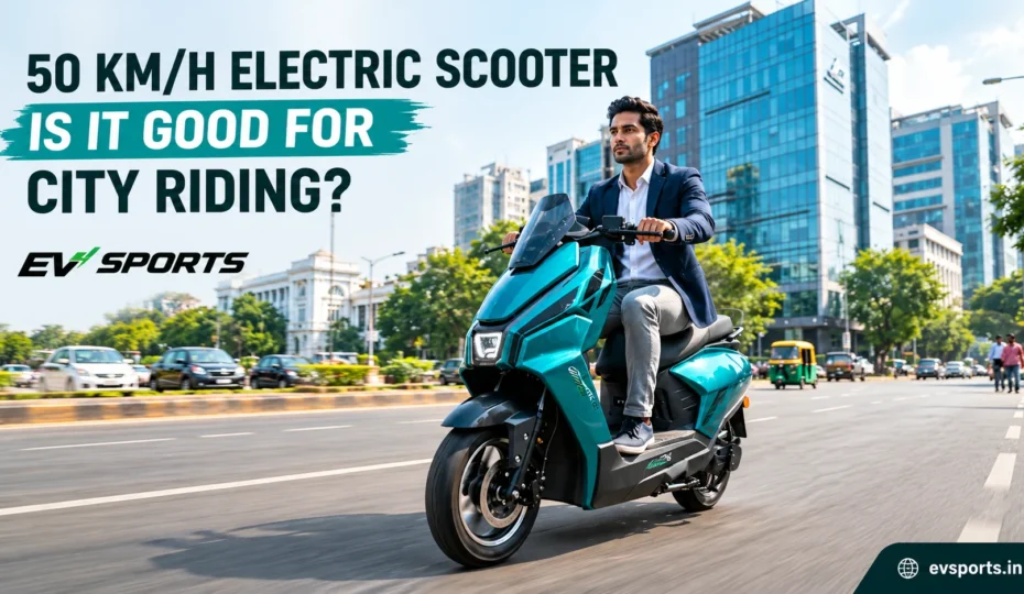 50 km/h electric scooter for daily city commuting