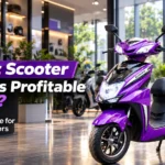 Electric scooters by EV Sports for entrepreneurs exploring the electric scooter business in India