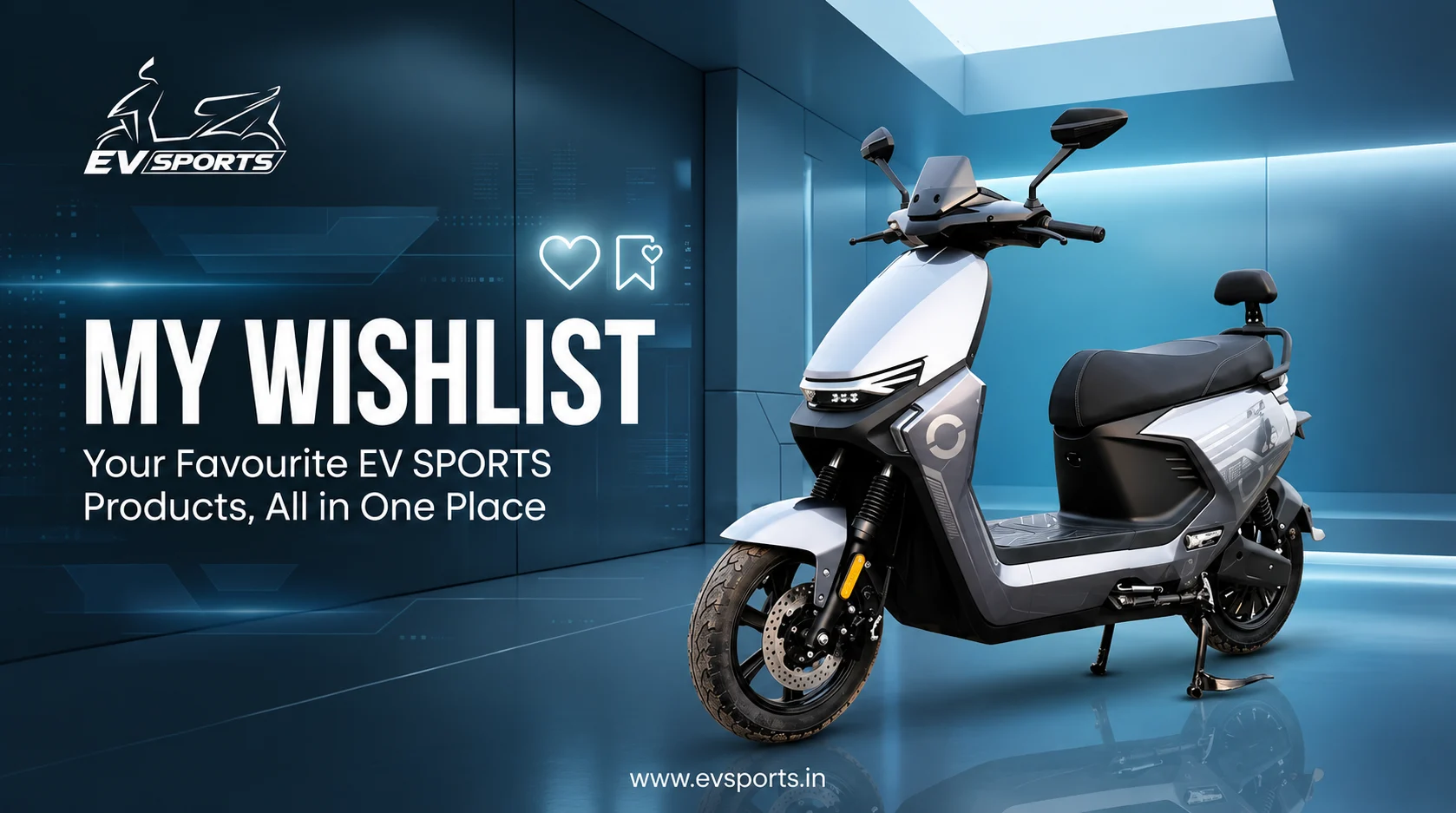 EV SPORTS electric scooter wishlist banner